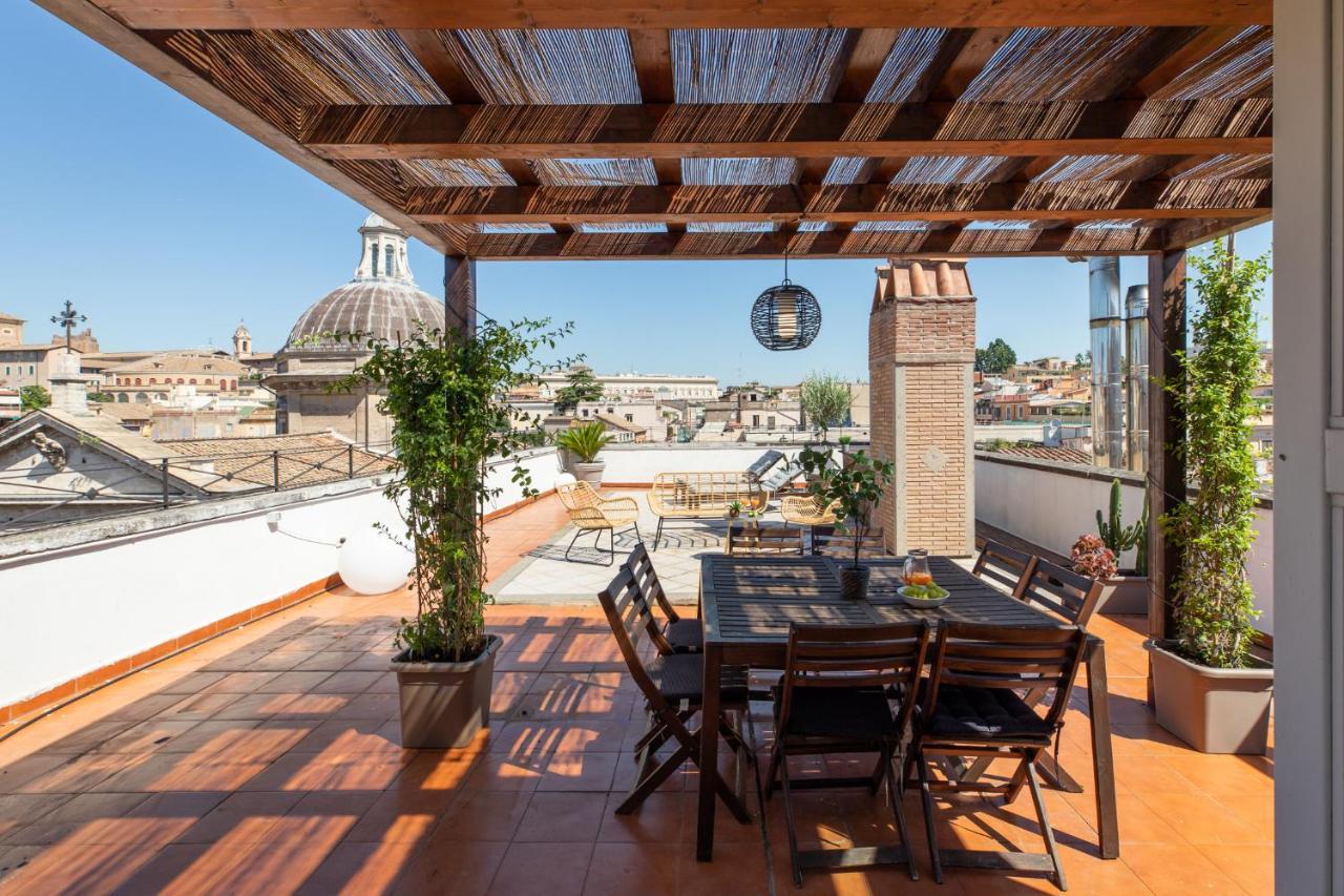 Апартаменты Iflat Monti Penthouse Panoramic View Рим Экстерьер фото