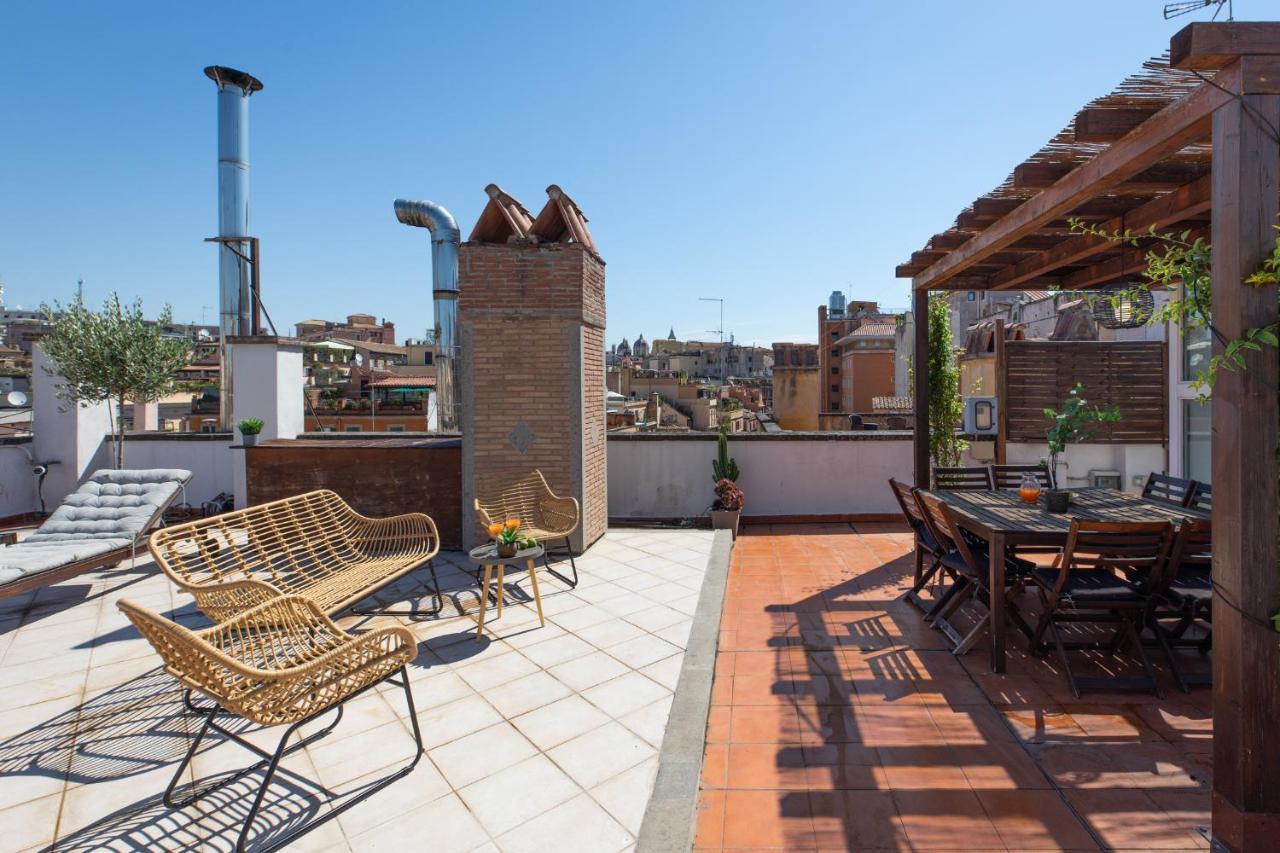 Апартаменты Iflat Monti Penthouse Panoramic View Рим Экстерьер фото